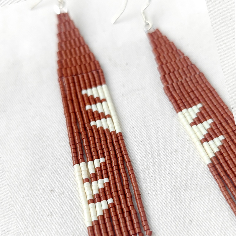 Pendientes con cuentas, hoja d - Tassel Earrings Boho reseña y precio