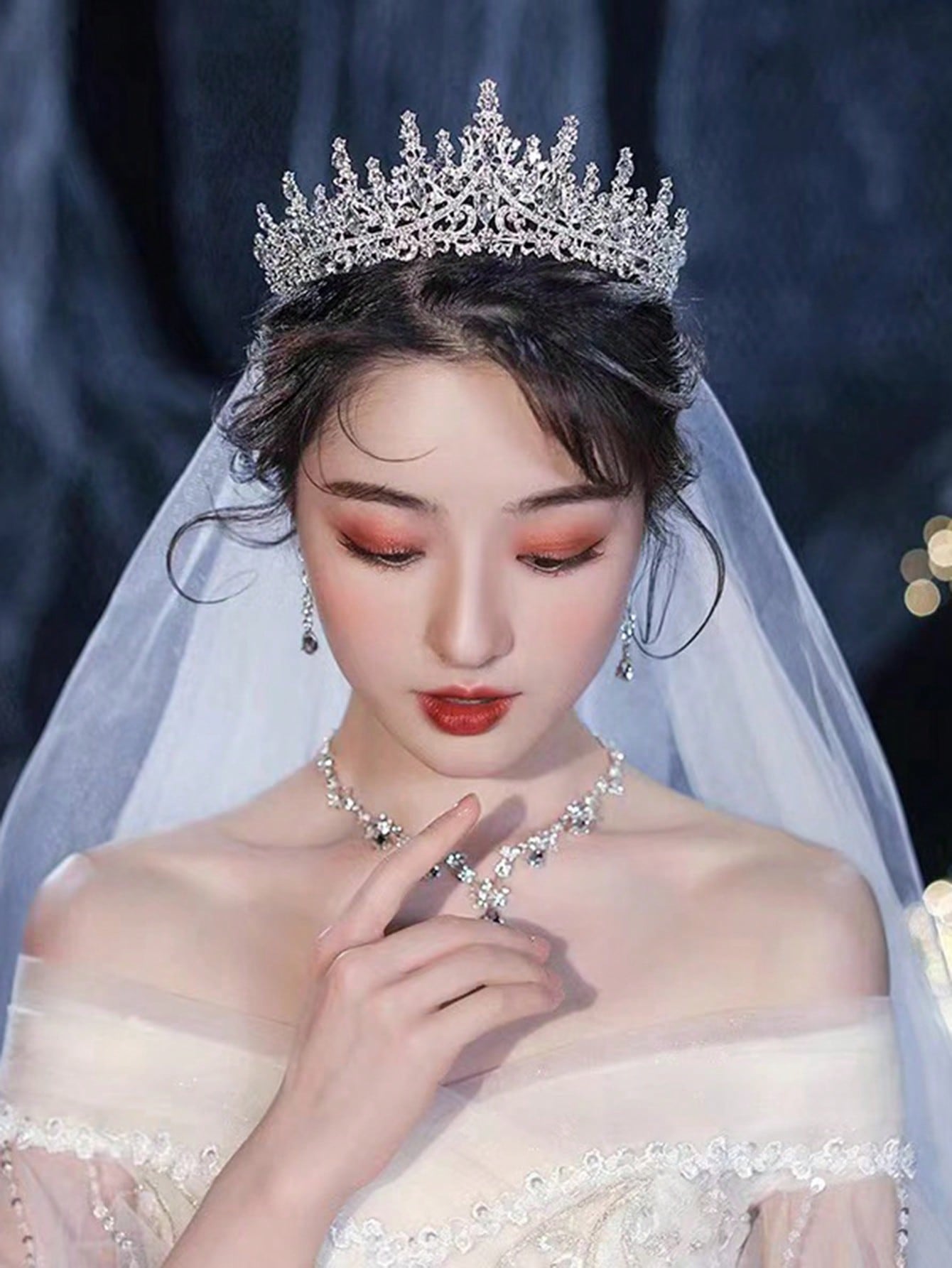 Corona de Novia de Estilo Barr - Women Accessories For Wedding reseña y precio